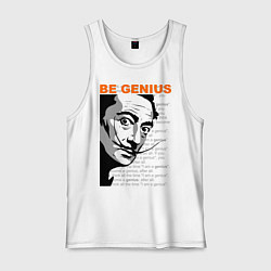 Мужская майка Dali: Be Genius