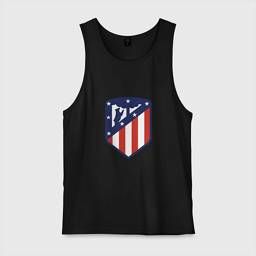 Мужская майка Atletico Madrid / Черный – фото 1