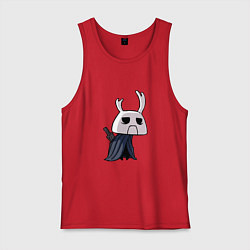 Майка мужская хлопок Hollow Knight, цвет: красный
