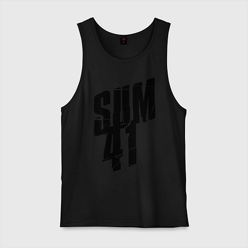 Мужская майка Sum Forty One / Черный – фото 1