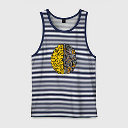 Мужская майка Мозг инженера