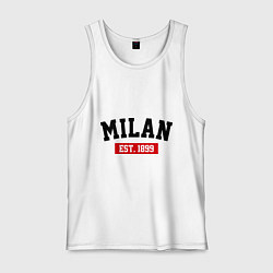 Мужская майка FC Milan Est. 1899