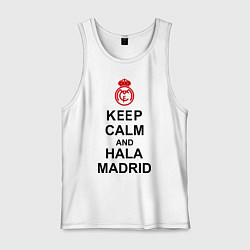 Мужская майка Keep Calm & Hala Madrid
