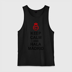 Мужская майка Keep Calm & Hala Madrid