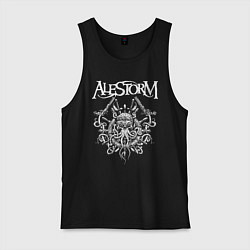 Майка мужская хлопок Alestorm: Pirate Bay, цвет: черный