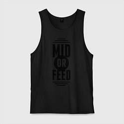 Мужская майка Mid or feed