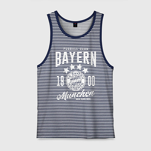 Мужская майка Bayern Munchen 1900 / Синяя тельняшка – фото 1