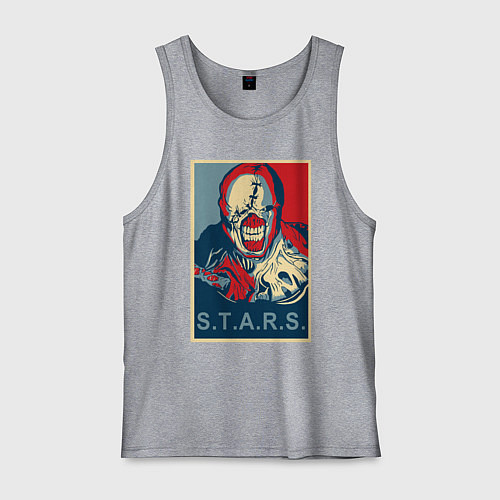 Мужская майка STARS / Меланж – фото 1
