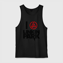 Мужская майка I love Linkin Park