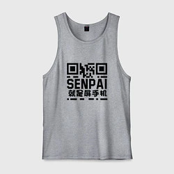 Мужская майка SENPAI QR