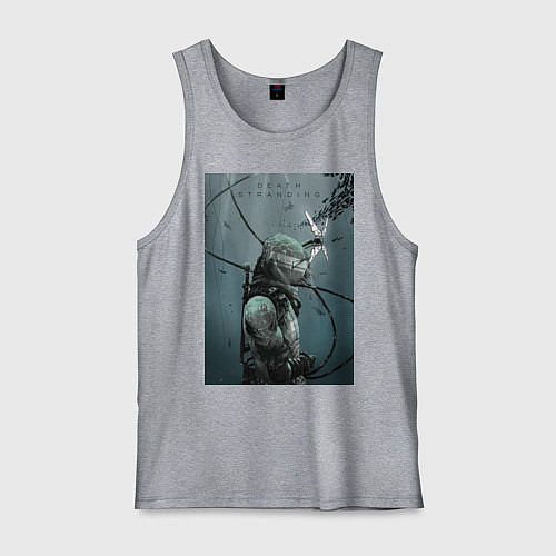 Мужская майка Death Stranding / Меланж – фото 1