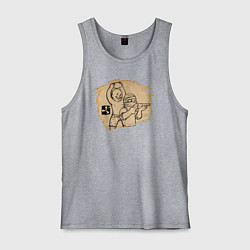 Мужская майка Stone punch