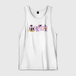 Майка мужская хлопок Just Dance, цвет: белый