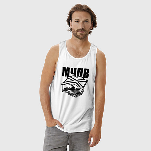 Мужская майка МЧПВ / Белый – фото 3