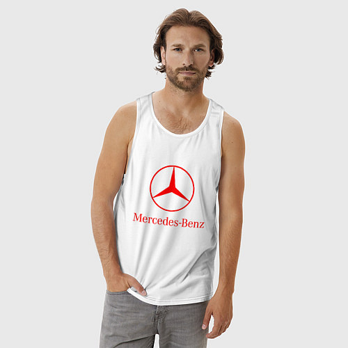 Мужская майка MERCEDES / Белый – фото 3