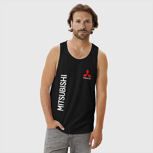 Мужская майка MITSUBISHI / Черный – фото 3