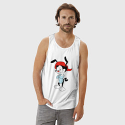 Майка мужская хлопок Вакко Уорнер Animaniacs, цвет: белый — фото 2