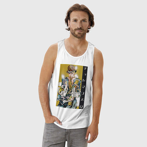 Мужская майка Аниме / Белый – фото 3