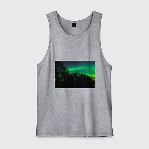 Мужская майка Северное сияние / Меланж – фото 1