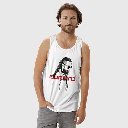 Мужская майка Группа Burito / Белый – фото 3