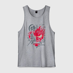 Майка мужская хлопок Samurai 77 V 2, цвет: меланж