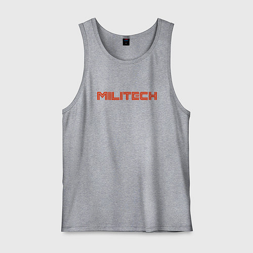 Мужская майка Militech / Меланж – фото 1