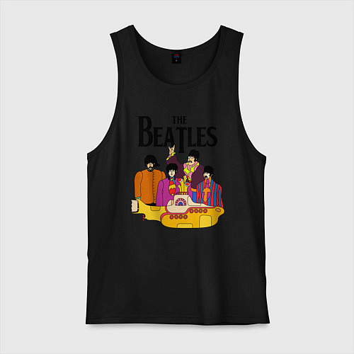 Мужская майка THE BEATLES / Черный – фото 1