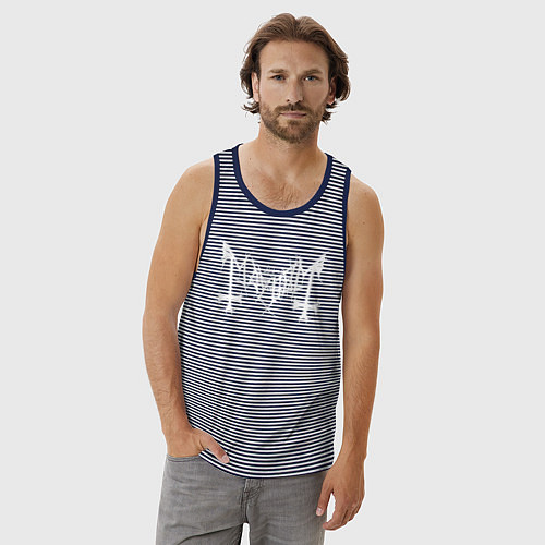 Мужская майка MAYHEM / Синяя тельняшка – фото 3