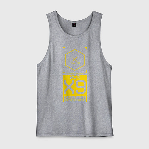 Мужская майка ACR X9 Cyberpunk 2077 / Меланж – фото 1