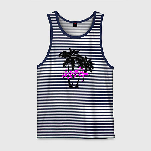 Мужская майка GTA Vice City / Синяя тельняшка – фото 1