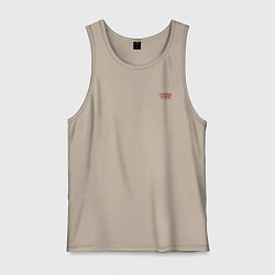 Майка мужская хлопок Cannibal Corpse Труп Каннибала спина Z, цвет: миндальный