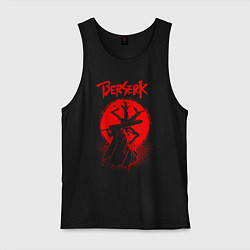 Майка мужская хлопок BERSERK, цвет: черный