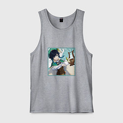 Майка мужская хлопок Венти, цвет: меланж