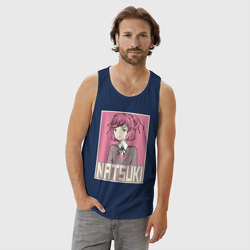 Мужская майка Натсуки / Тёмно-синий – фото 3