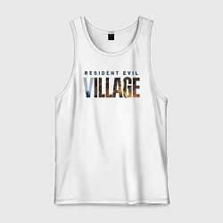 Мужская майка Resident Evil 8 Village Logo