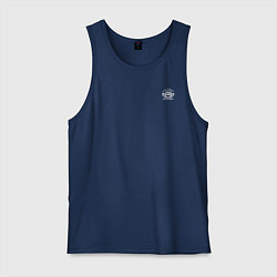 Майка мужская хлопок Five Finger Death Punch 5FDP, цвет: тёмно-синий