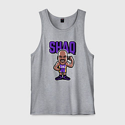 Майка мужская хлопок Shaq, цвет: меланж