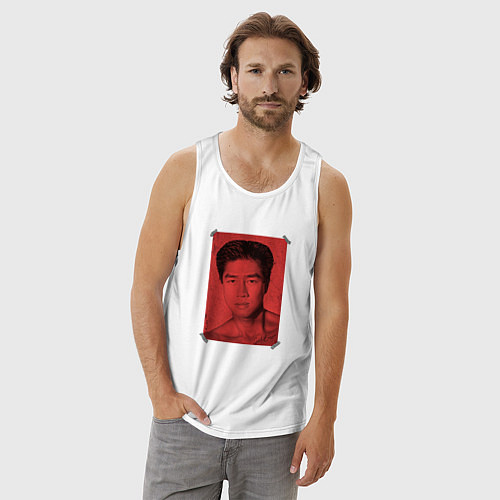 Мужская майка Van Autograph Poster / Белый – фото 3