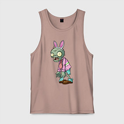 Майка мужская хлопок Rab Zombie, цвет: пыльно-розовый