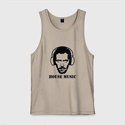 Мужская майка Dr House music