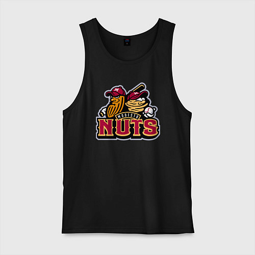 Мужская майка Modesto Nuts -baseball team / Черный – фото 1