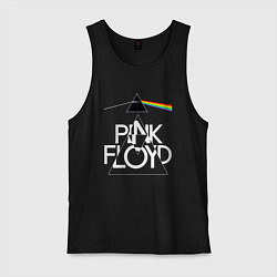 Мужская майка PINK FLOYD LOGO ПИНК ФЛОЙД