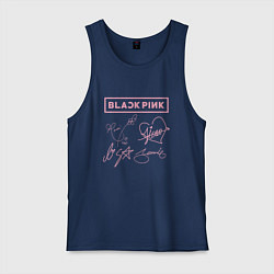 Мужская майка BLACKPINK АВТОГРАФЫ БЛЭКПИНК