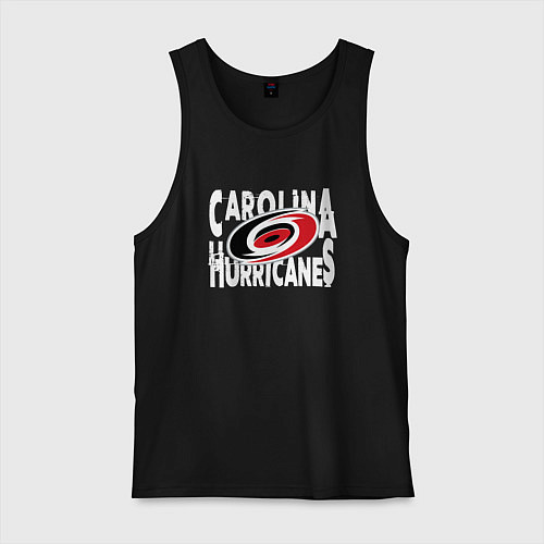 Мужская майка Каролина Харрикейнз, Carolina Hurricanes / Черный – фото 1