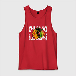 Мужская майка Чикаго Блэкхокс, Chicago Blackhawks