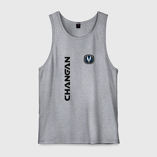 Мужская майка CHANGAN CHINE ЧАНГАН / Меланж – фото 1