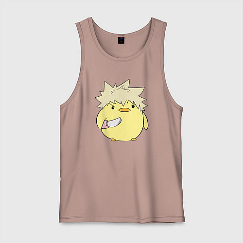 Мужская майка Опасный Бакуго My Hero Academia / Пыльно-розовый – фото 1