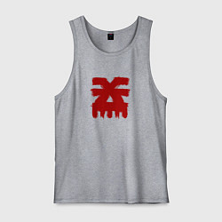 Майка мужская хлопок Знак Кхорна, цвет: меланж