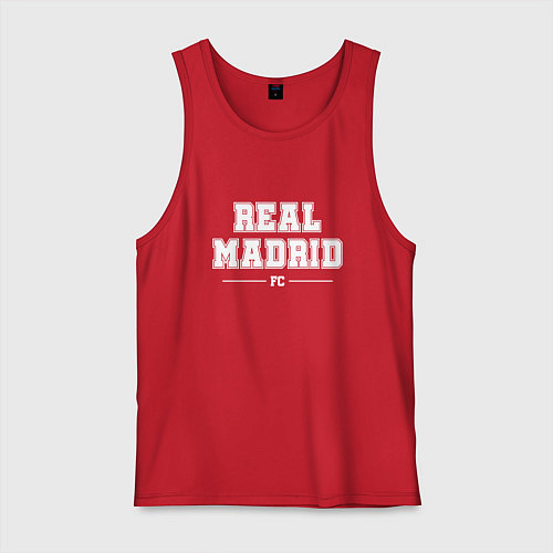 Мужская майка Real Madrid Football Club Классика / Красный – фото 1