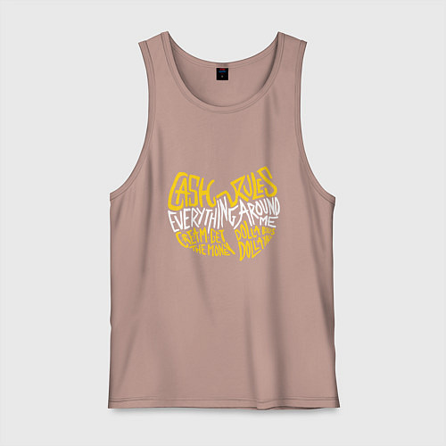 Мужская майка CREAM Wu-Tang / Пыльно-розовый – фото 1